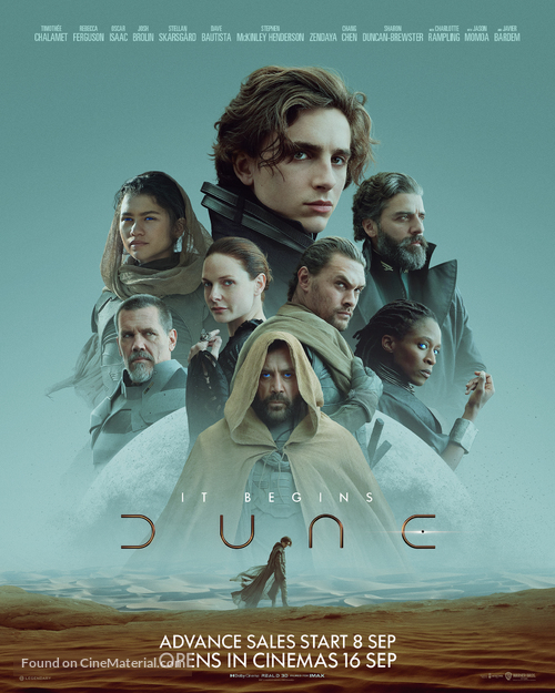 Dune - Singaporean Movie Poster