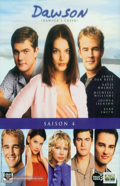 &quot;Dawson&#039;s Creek&quot; - Belgian DVD movie cover