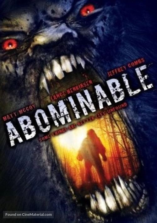 Abominable - DVD movie cover