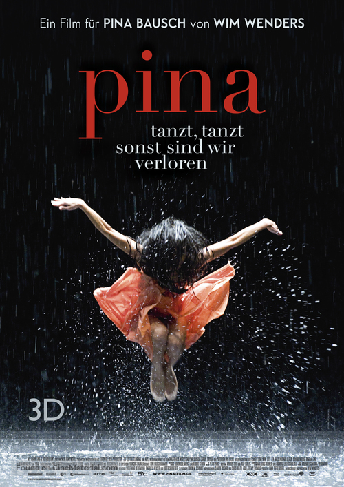 Pina - German Movie Poster
