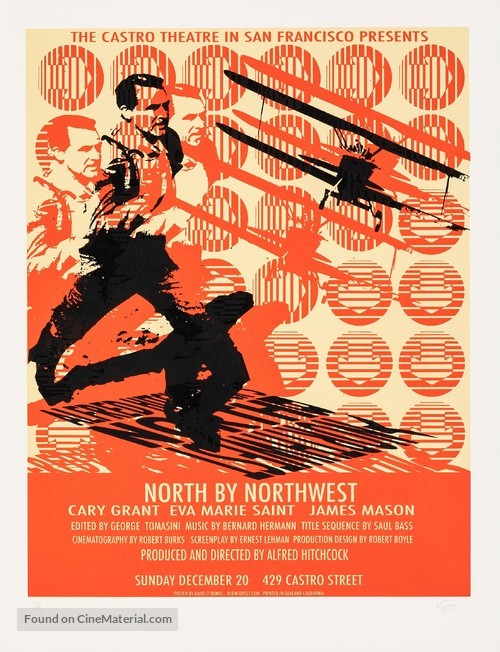 North by Northwest - Movie Poster