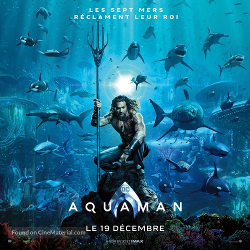 Aquaman - French Movie Poster