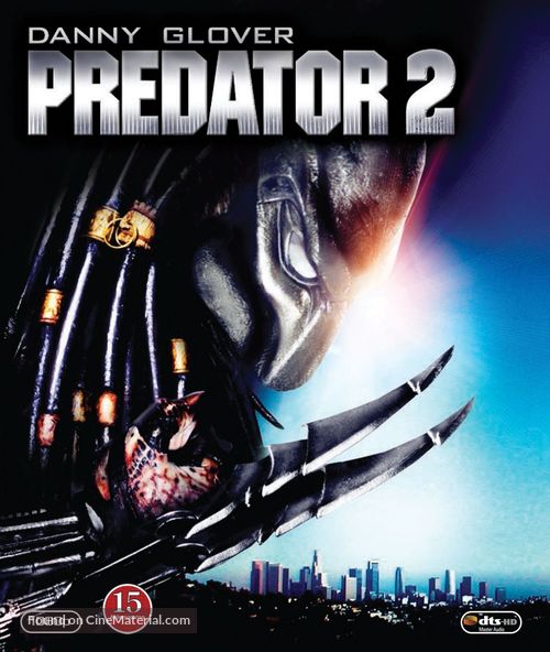 Predator 2 - Norwegian HD-DVD movie cover