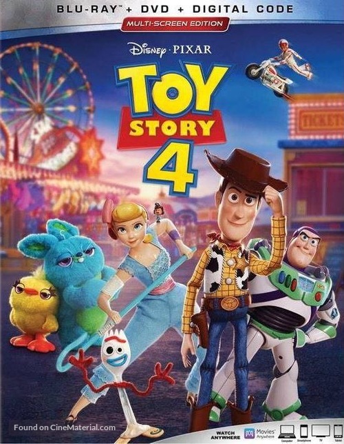 Toy Story 4 - Movie Cover