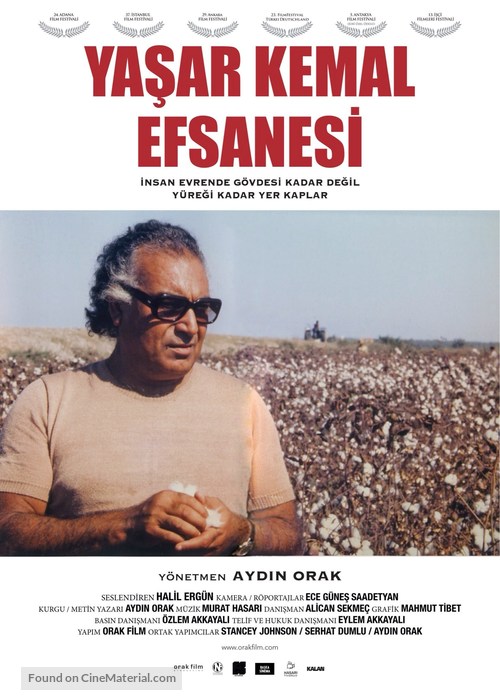 Yasar Kemal Efsanesi - Turkish Movie Poster