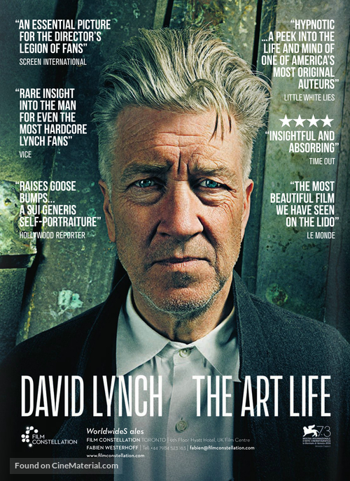 David Lynch The Art Life - Movie Poster