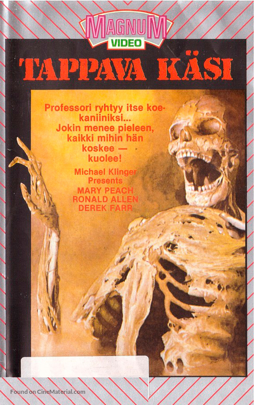 The Projected Man - Finnish VHS movie cover