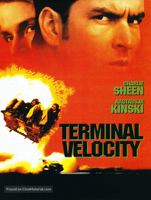 Terminal Velocity - Italian Movie Poster