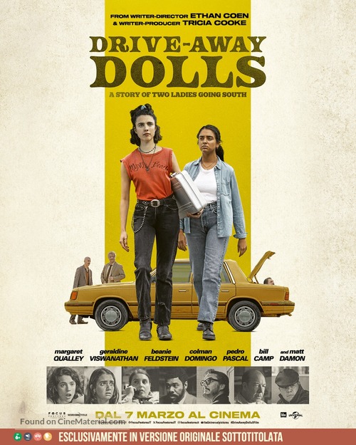 Drive-Away Dolls - Italian Movie Poster