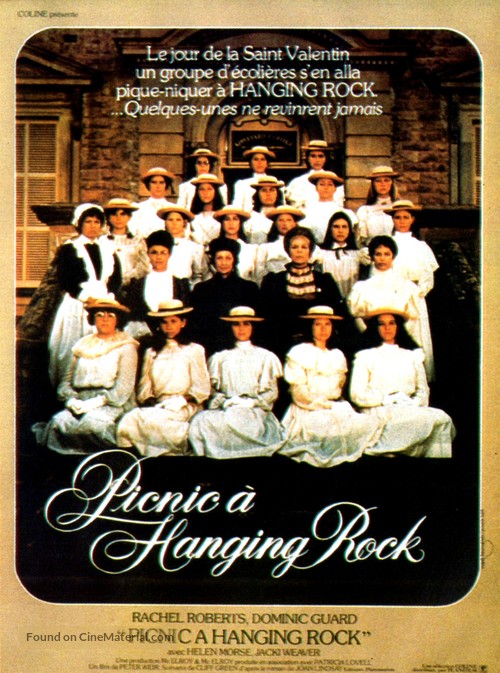 Picnic at Hanging Rock - French Movie Poster