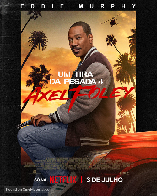 Beverly Hills Cop: Axel F - Brazilian Movie Poster