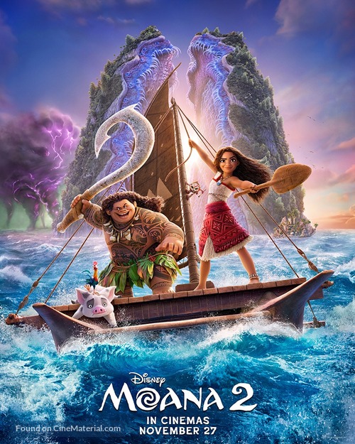 Moana 2 - Malaysian Movie Poster