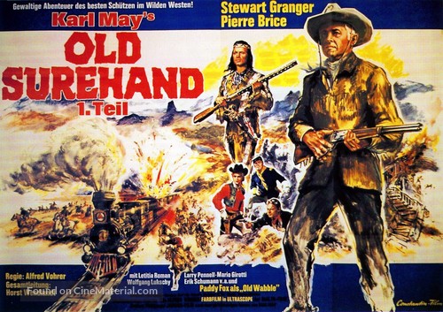 Old Surehand - German Movie Poster