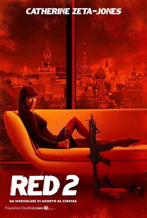 RED 2 - Italian Movie Poster