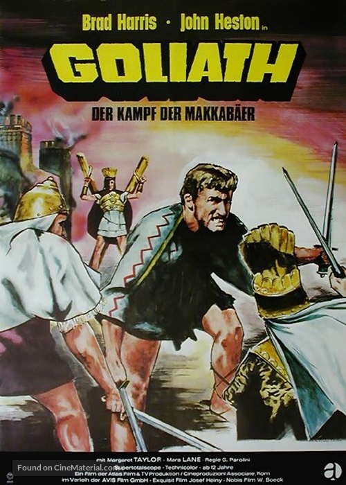 Il vecchio testamento - German Movie Poster