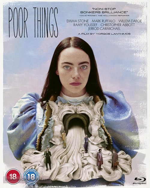 Poor Things - British Blu-Ray movie cover