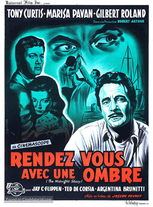 The Midnight Story - French Movie Poster