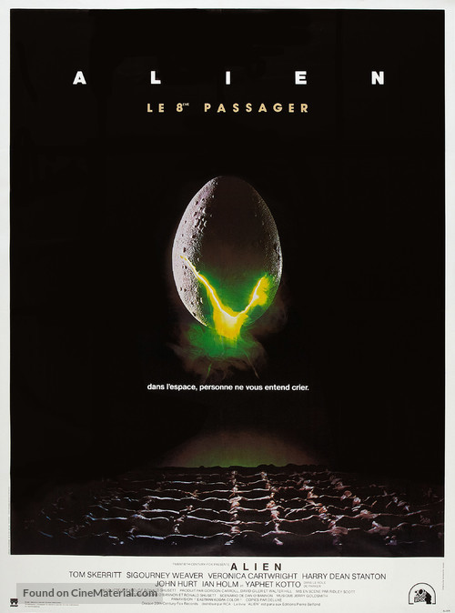 Alien - French Movie Poster