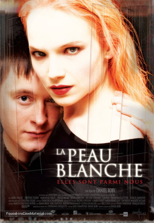 La peau blanche - French poster