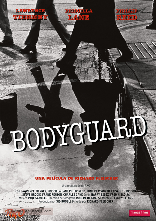 Bodyguard - Spanish DVD movie cover