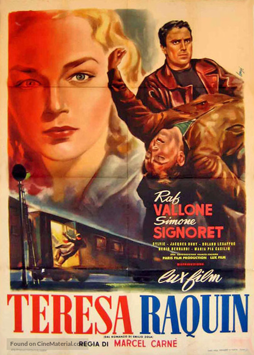 Th&egrave;r&eacute;se Raquin - Italian Movie Poster
