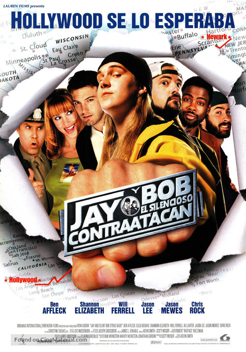 Jay And Silent Bob Strike Back - Spanish Movie Poster