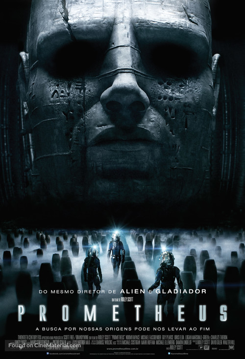 Prometheus - Brazilian Movie Poster