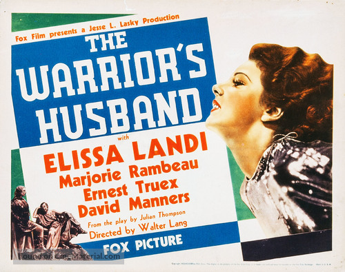 The Warrior&#039;s Husband - Movie Poster