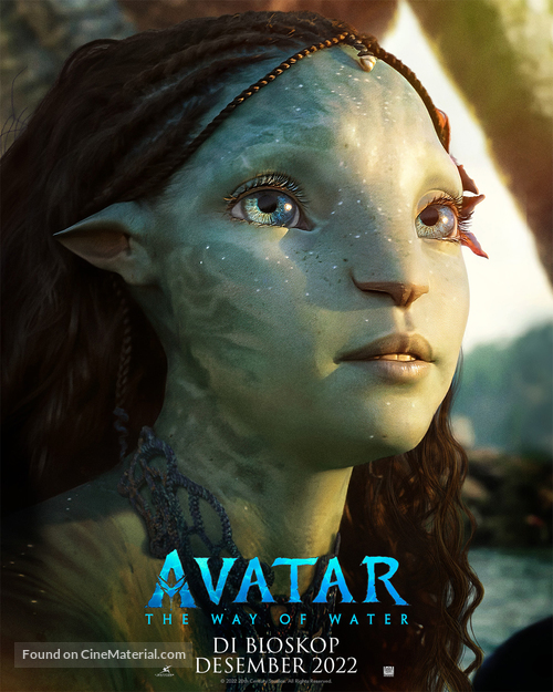 Avatar: The Way of Water - Indonesian Movie Poster