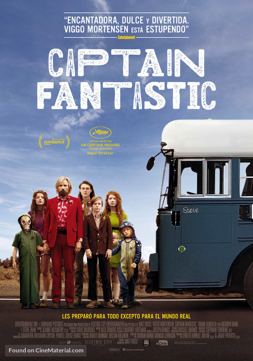 Captain Fantastic - Spanish Movie Poster