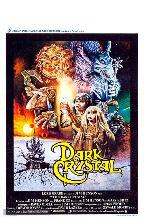 The Dark Crystal - Belgian Movie Poster