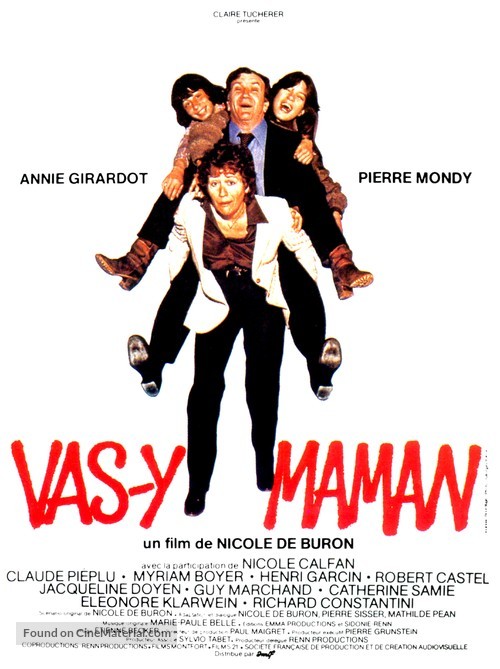 Vas Y Maman 1978 French Movie Poster 