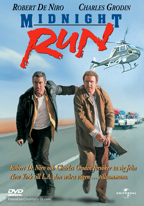 Midnight Run - Swedish Movie Cover