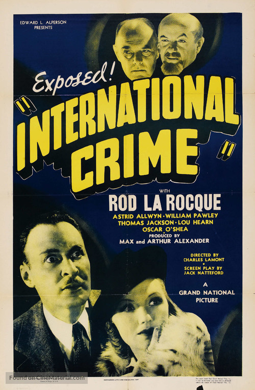 International Crime - Movie Poster