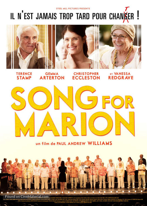 Song for Marion - French Movie Poster
