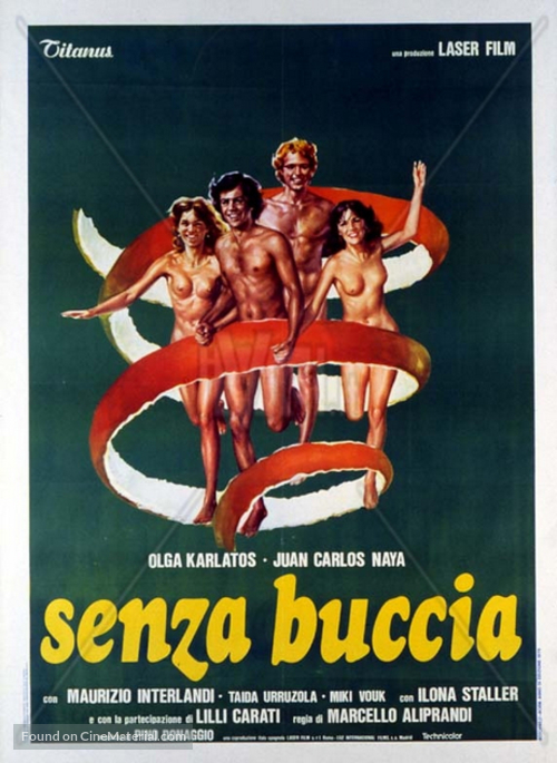 Senza buccia - Italian Movie Poster