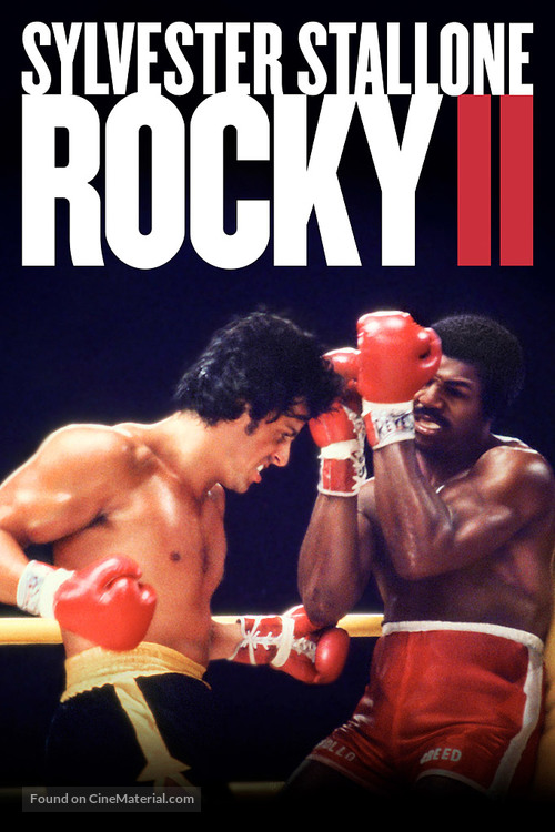 Rocky II - VHS movie cover