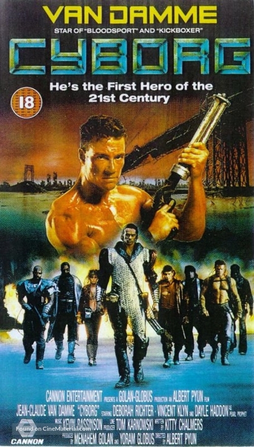 Cyborg - British VHS movie cover