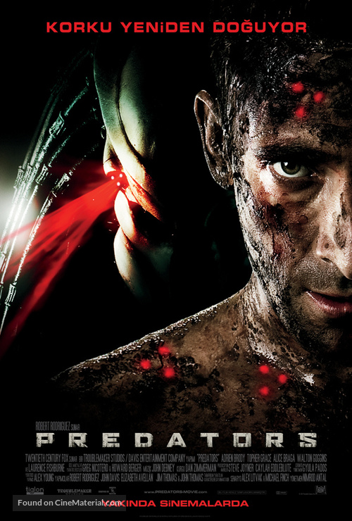 Predators - Turkish Movie Poster