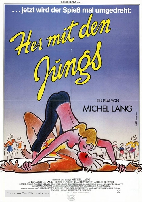 &Agrave; nous les gar&ccedil;ons - German Movie Poster