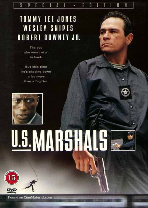 U.S. Marshals - Danish DVD movie cover