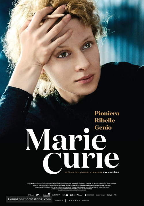 Marie Curie - Italian Movie Poster