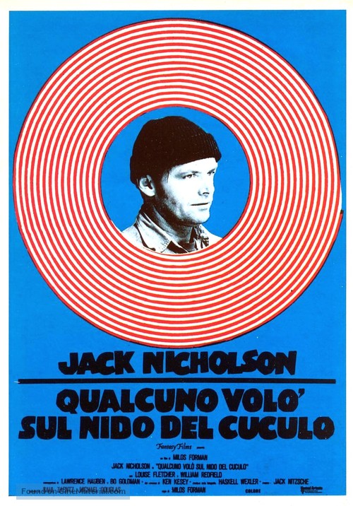 One Flew Over the Cuckoo&#039;s Nest - Italian Movie Poster