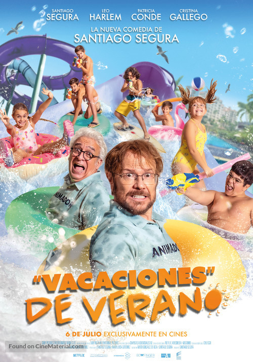 Vacaciones de verano - Spanish Movie Poster