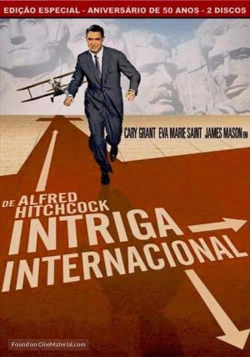 North by Northwest - Brazilian DVD movie cover