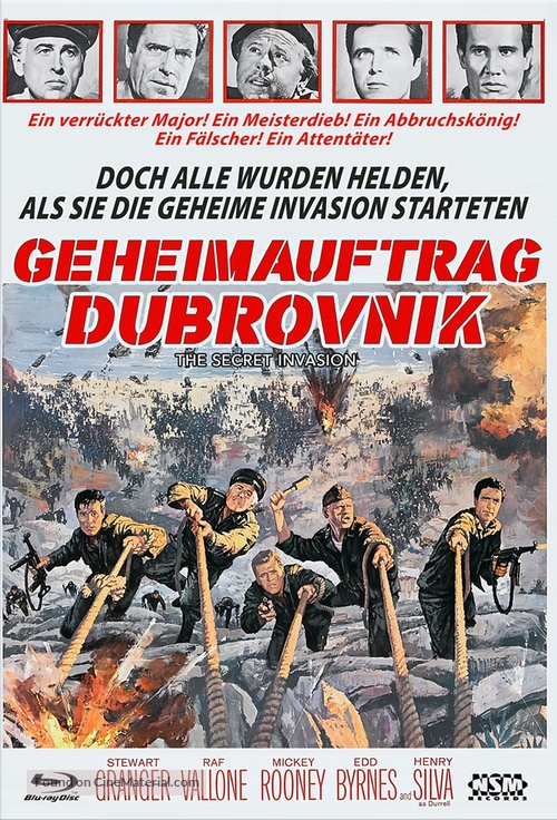 The Secret Invasion - Austrian Blu-Ray movie cover