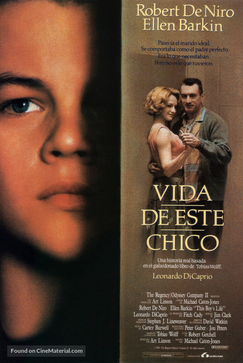 This Boy&#039;s Life - Spanish Movie Poster