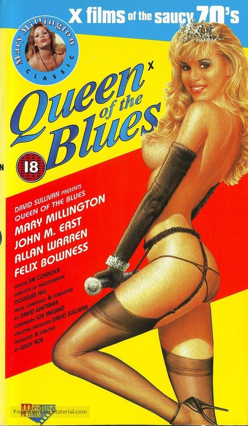 Queen of the Blues - British VHS movie cover