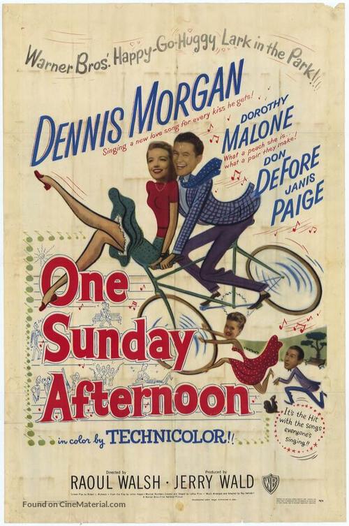 One Sunday Afternoon - Movie Poster
