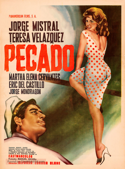 Pecado - Mexican Movie Poster